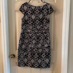 Black and white dress